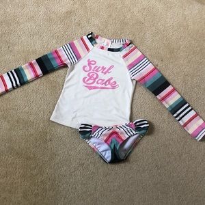 Billabong Rashguard Bikini Set